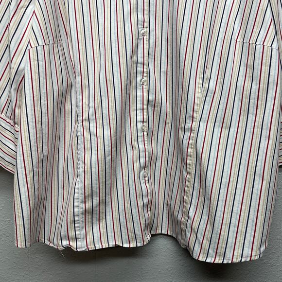 George Womens Shirt 26/28W Cotton Stretch Business Workwear Office Career Dressy - Picture 4 of 10